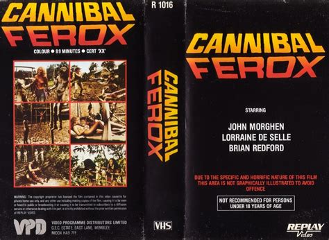 cannibal ferox eu  Liste de 18 films par DamLebowski